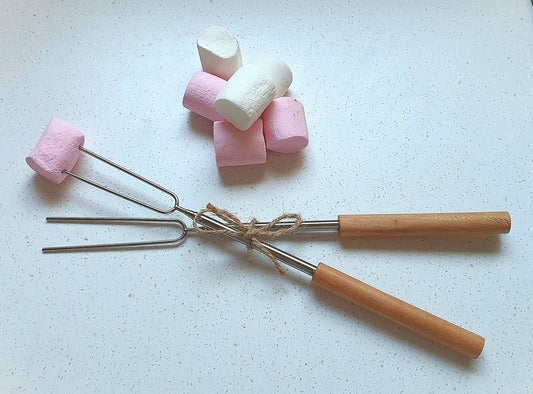 Extendable Marshmallow Smores Roasting Forks